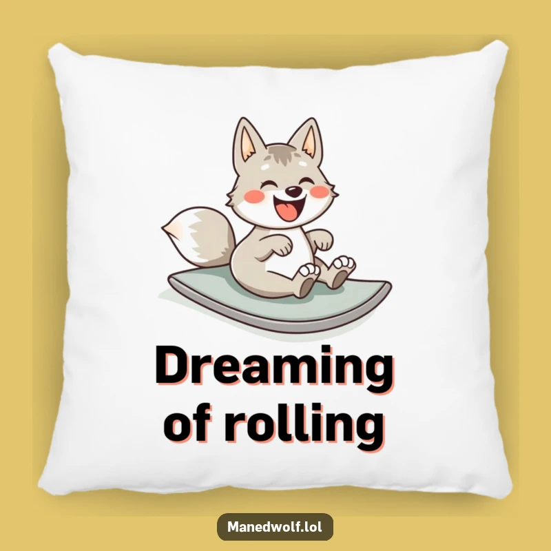 Funny Maned Wolf Pillow: Add Comfort and Humor to Your Space!