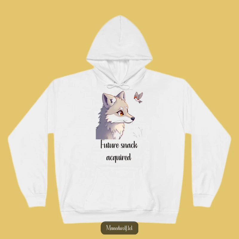 Cozy Funny Maned Wolf Hoodie - Warm and Hilarious Gift