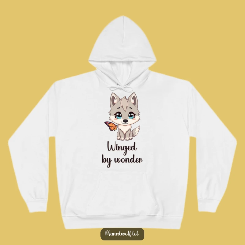 Cozy Funny Maned Wolf Surprise Hoodie - Snuggle Up with Wonder!