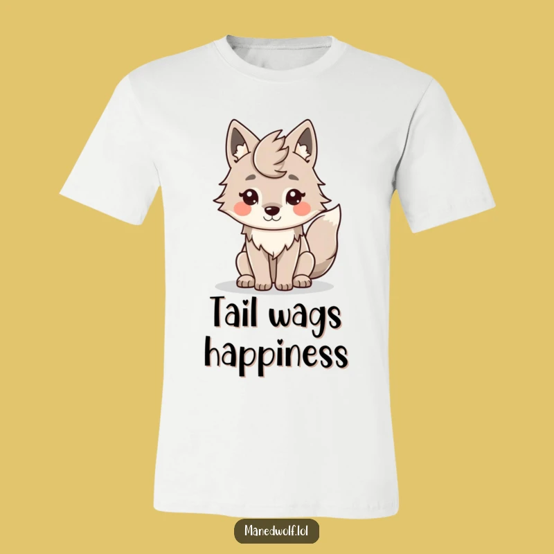 Funny Kawaii Maned Wolf T-Shirt: Wearable Cute Animal Art for a Grin